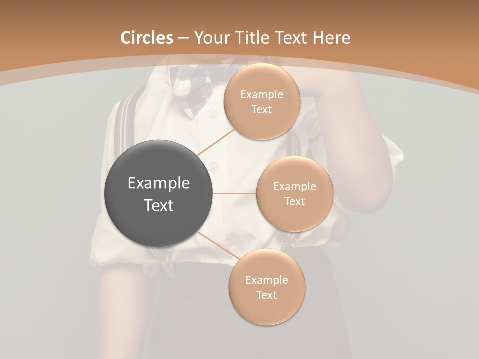 Back To School Preschool Face PowerPoint Template