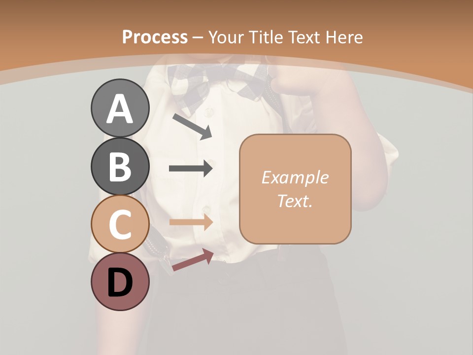 Back To School Preschool Face PowerPoint Template