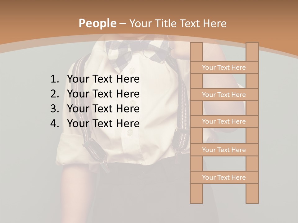 Back To School Preschool Face PowerPoint Template