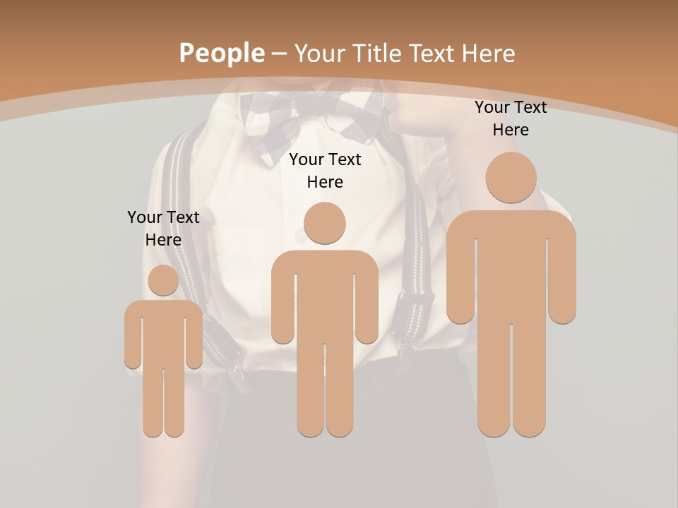 Back To School Preschool Face PowerPoint Template