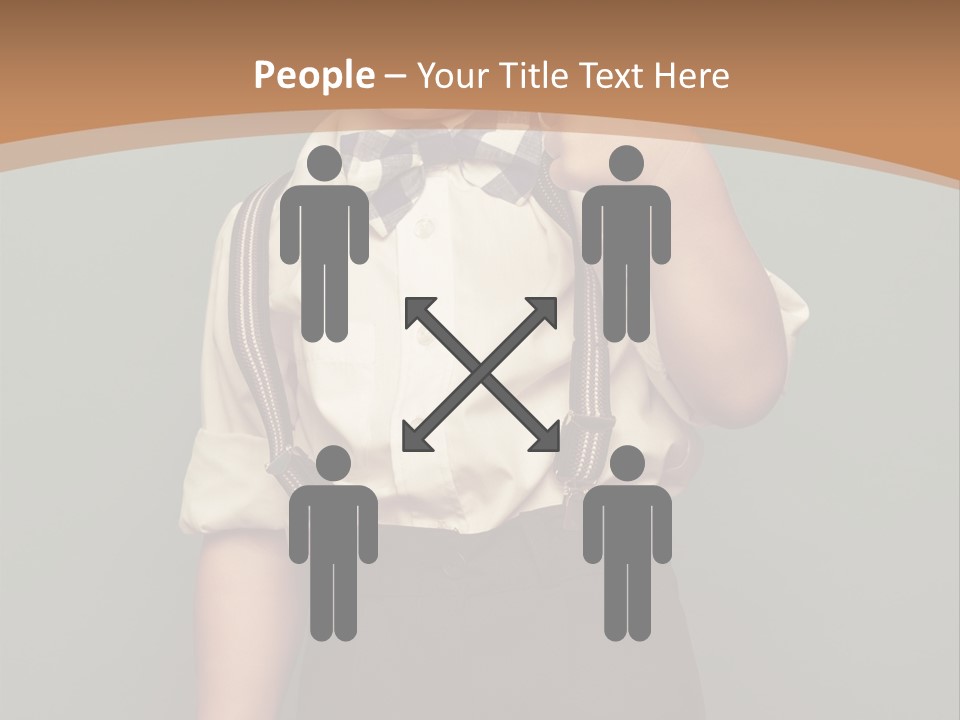 Back To School Preschool Face PowerPoint Template