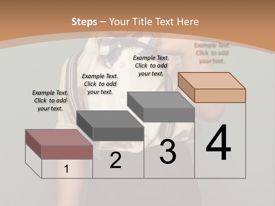 Back To School Preschool Face PowerPoint Template