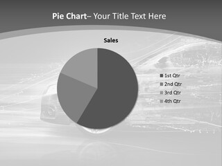 Rendering Vehicle Headlight PowerPoint Template