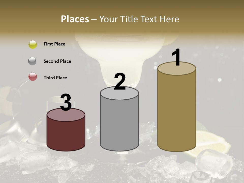 Lemon Withe Salt PowerPoint Template