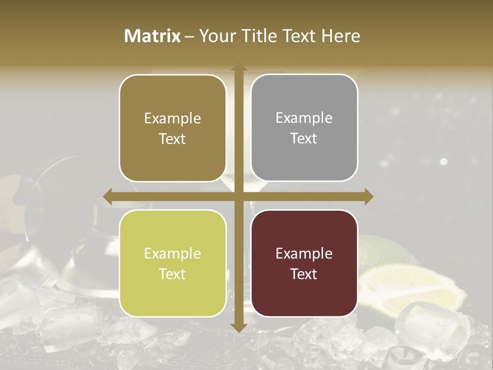 Lemon Withe Salt PowerPoint Template