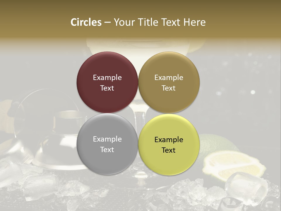 Lemon Withe Salt PowerPoint Template