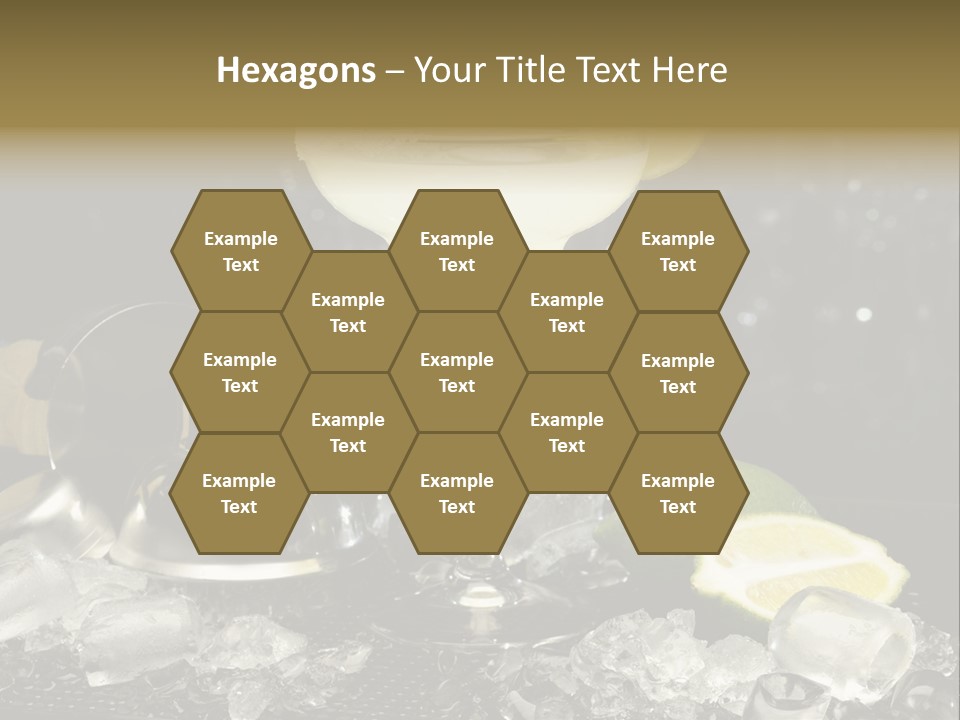 Lemon Withe Salt PowerPoint Template