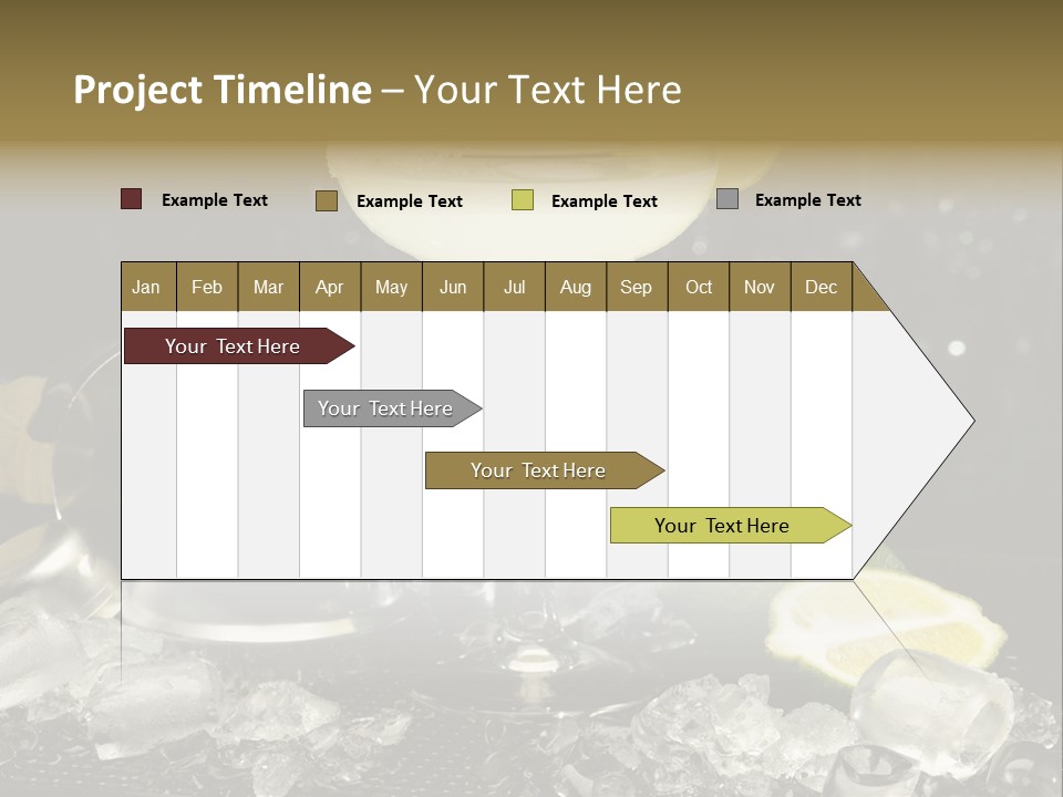 Lemon Withe Salt PowerPoint Template