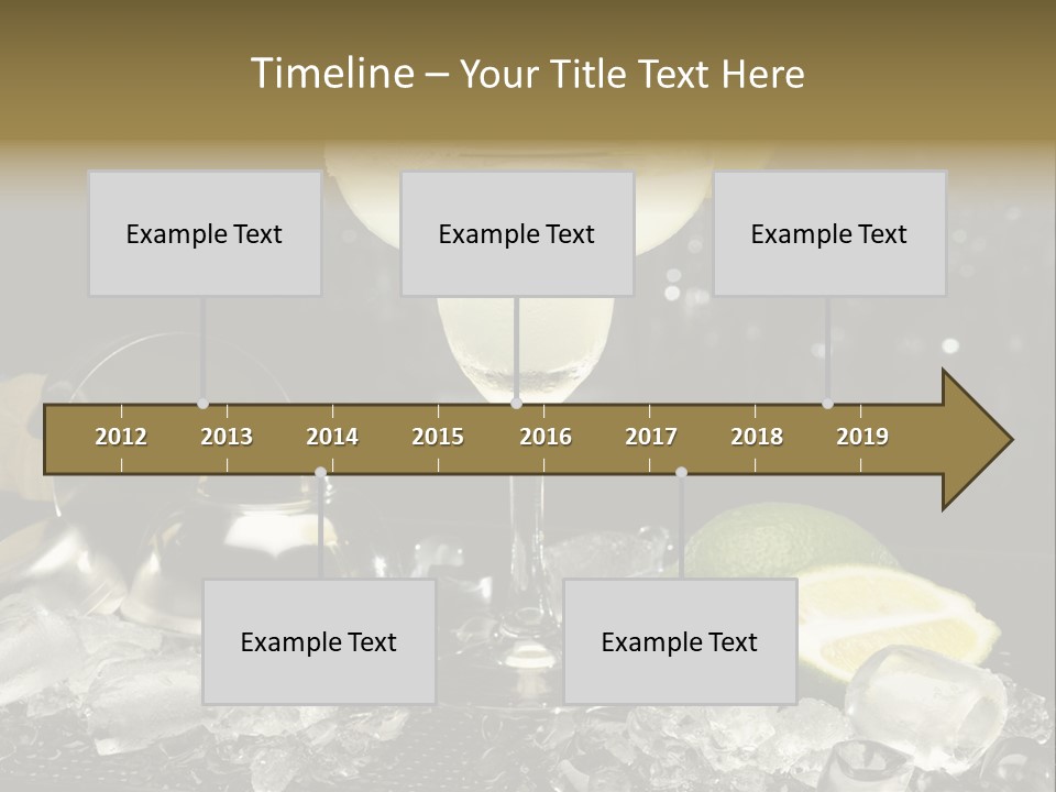 Lemon Withe Salt PowerPoint Template