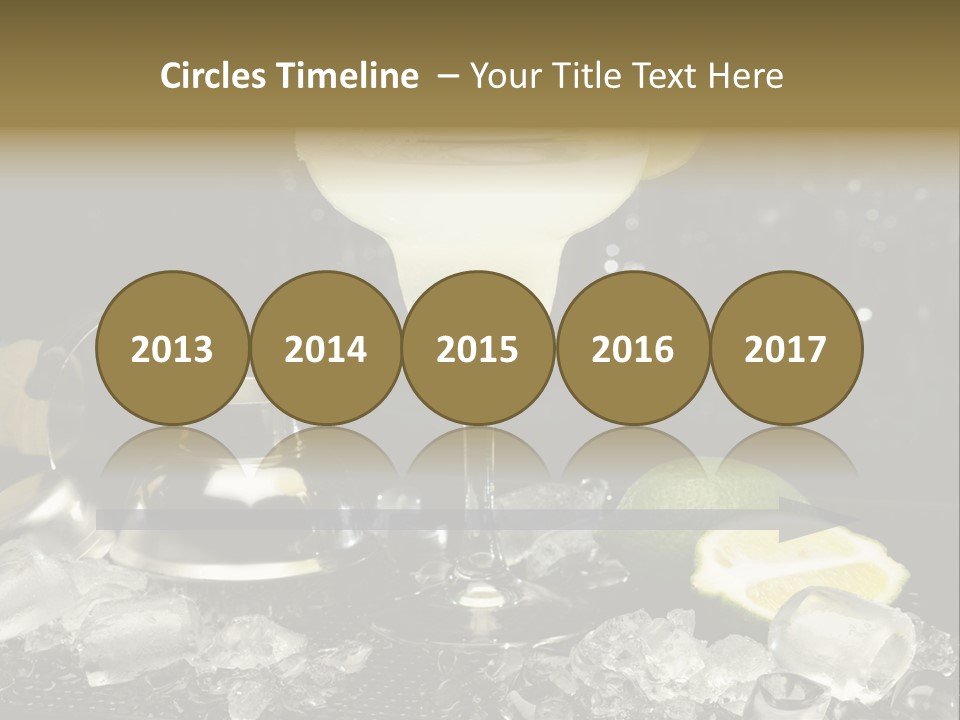 Lemon Withe Salt PowerPoint Template