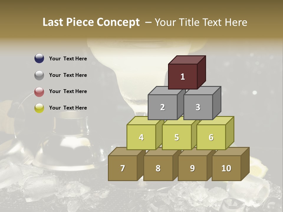 Lemon Withe Salt PowerPoint Template