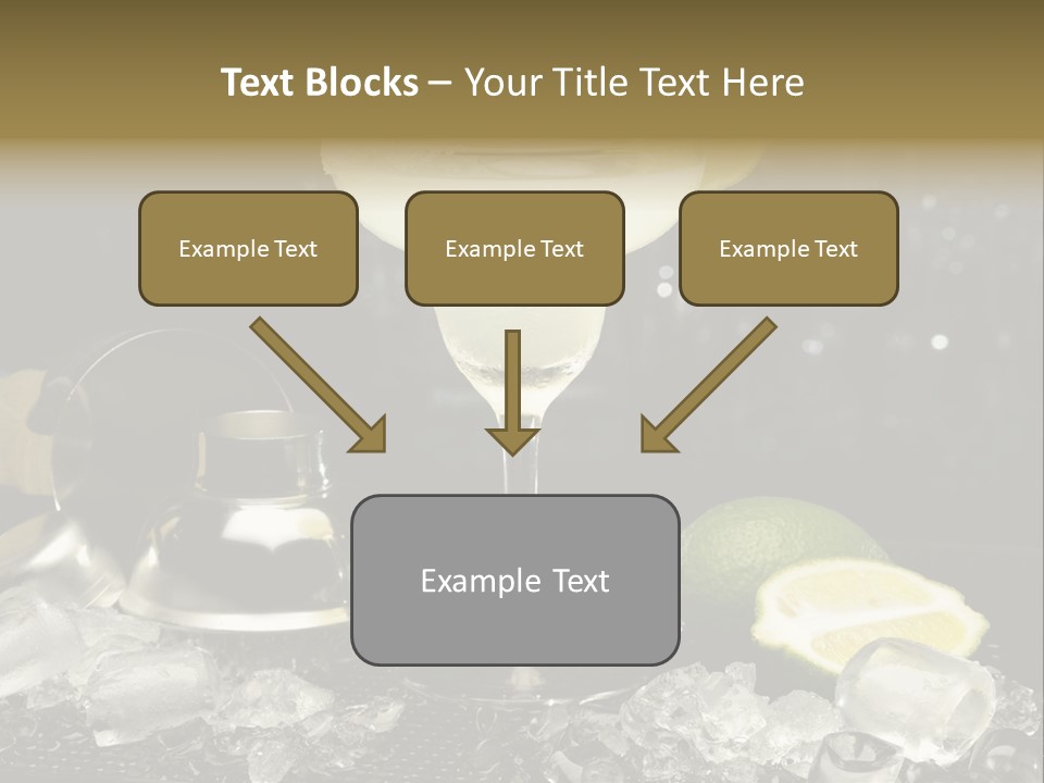 Lemon Withe Salt PowerPoint Template