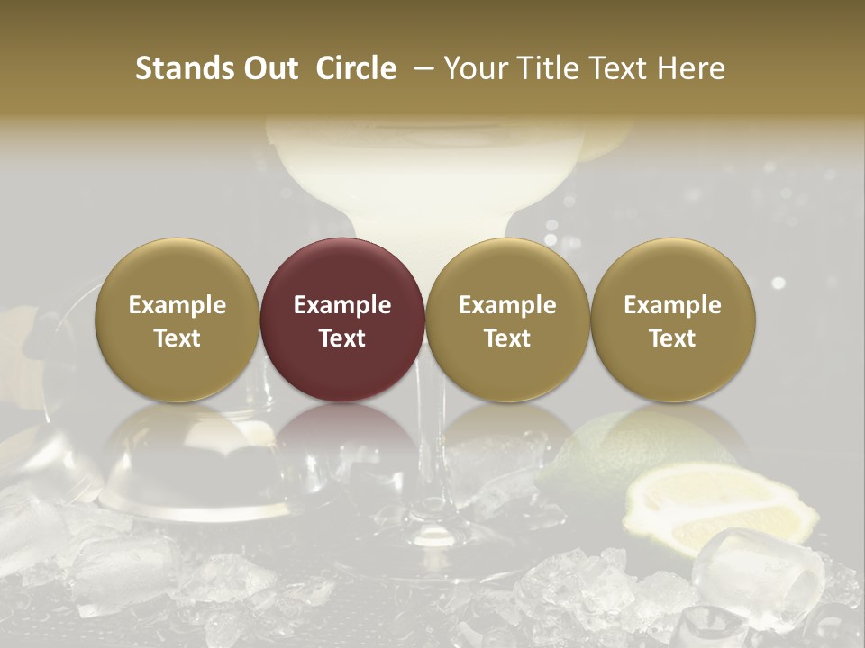 Lemon Withe Salt PowerPoint Template