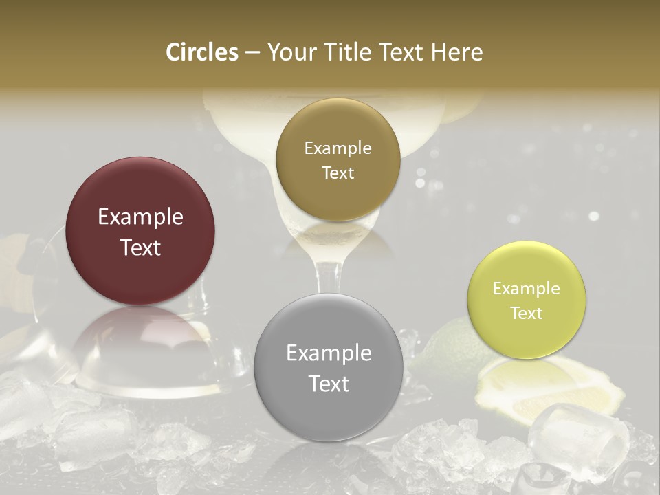 Lemon Withe Salt PowerPoint Template