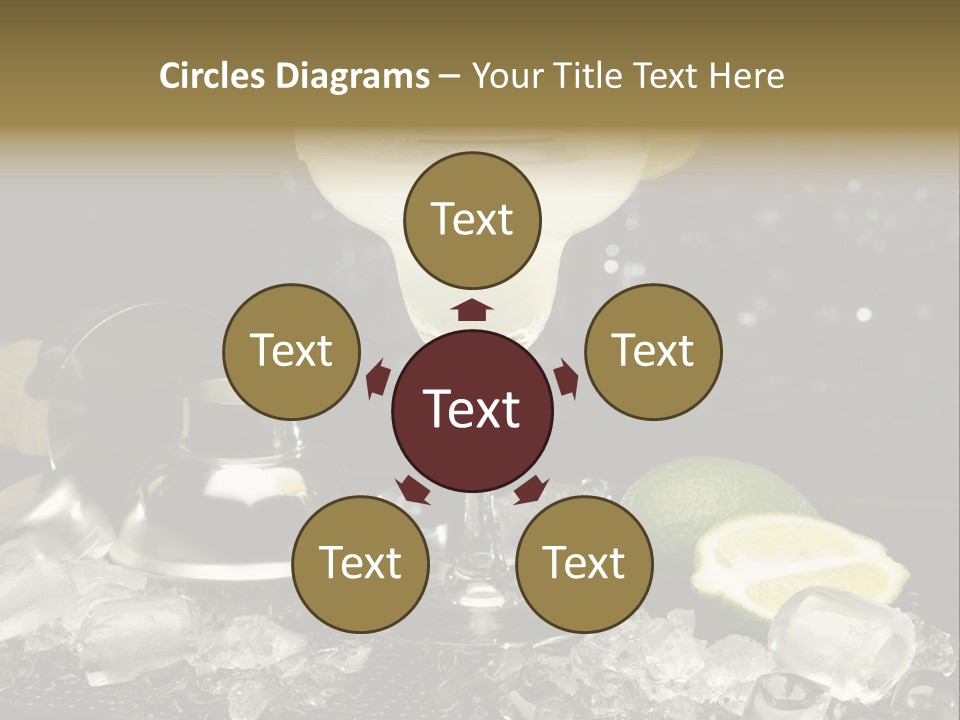 Lemon Withe Salt PowerPoint Template