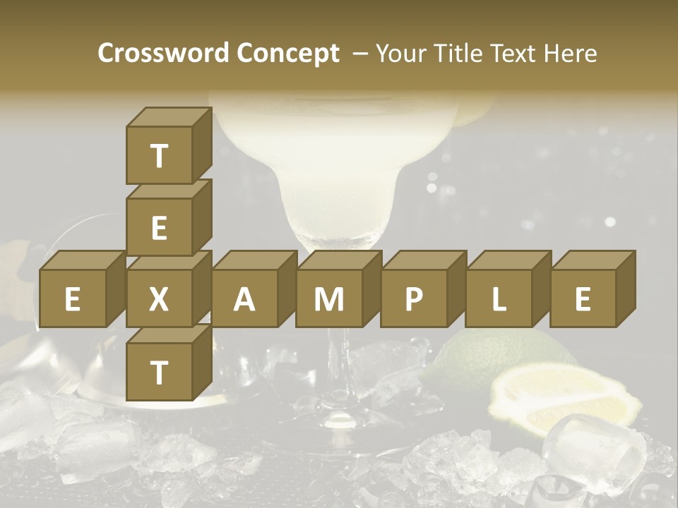 Lemon Withe Salt PowerPoint Template