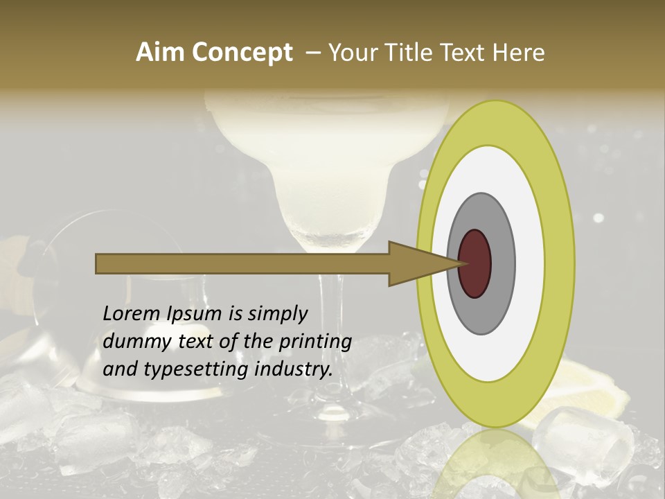 Lemon Withe Salt PowerPoint Template