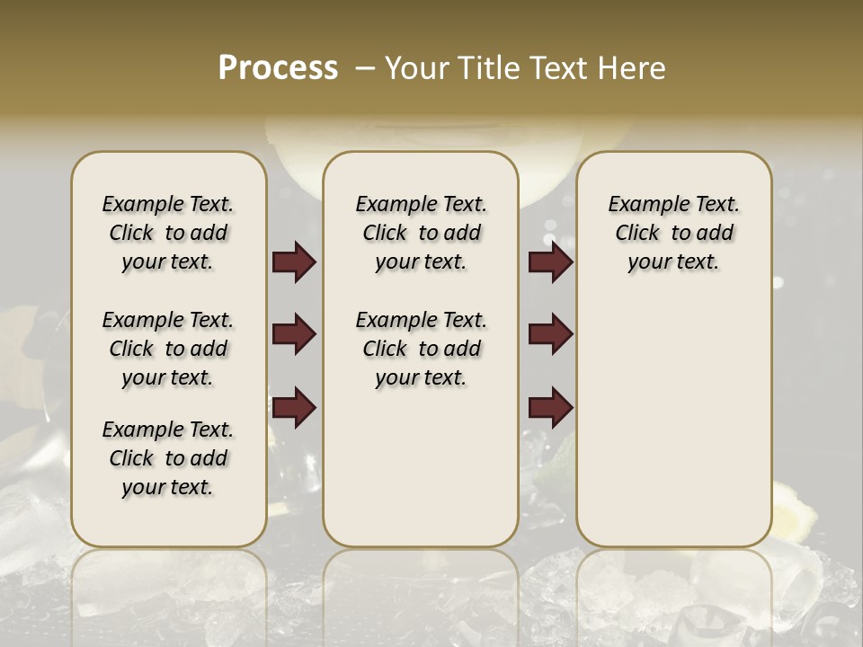 Lemon Withe Salt PowerPoint Template
