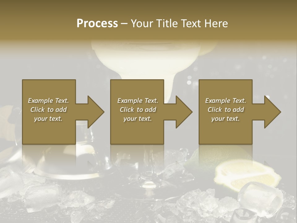 Lemon Withe Salt PowerPoint Template