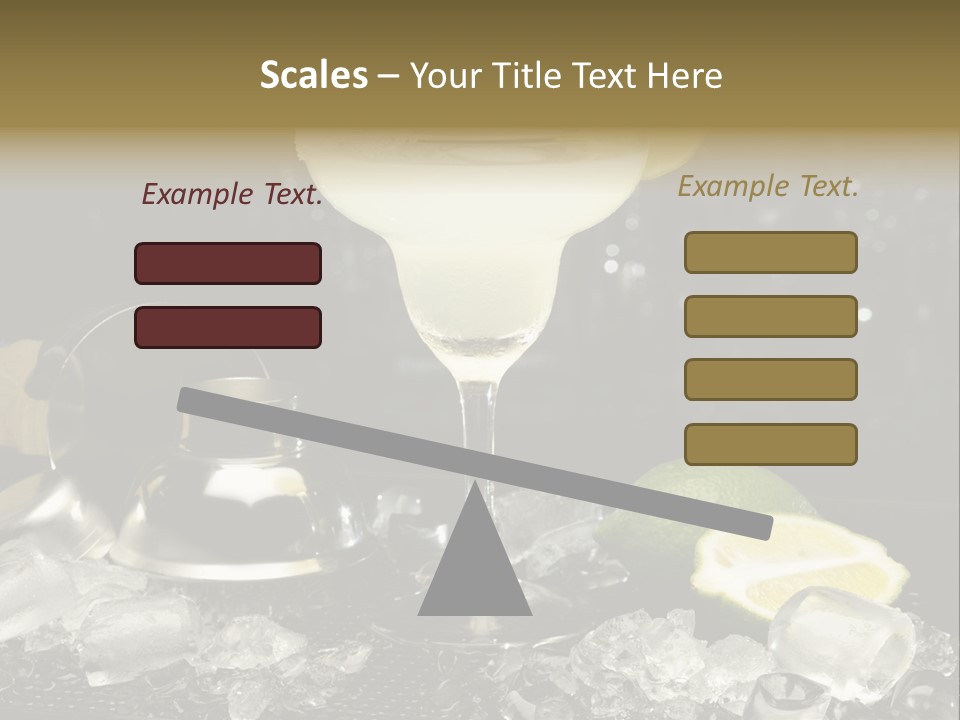 Lemon Withe Salt PowerPoint Template