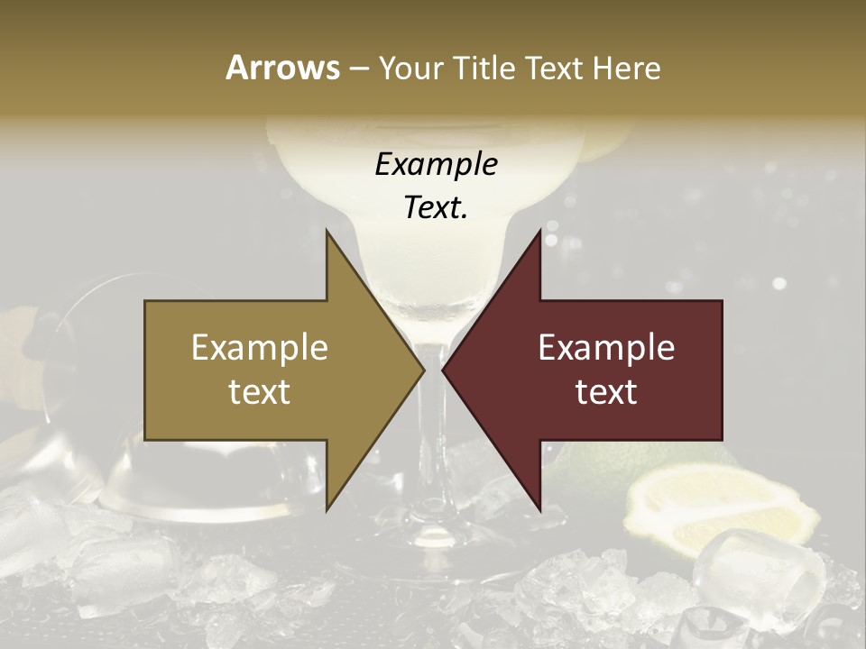 Lemon Withe Salt PowerPoint Template