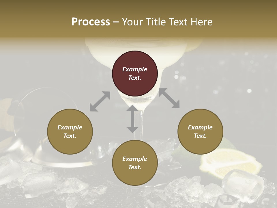 Lemon Withe Salt PowerPoint Template