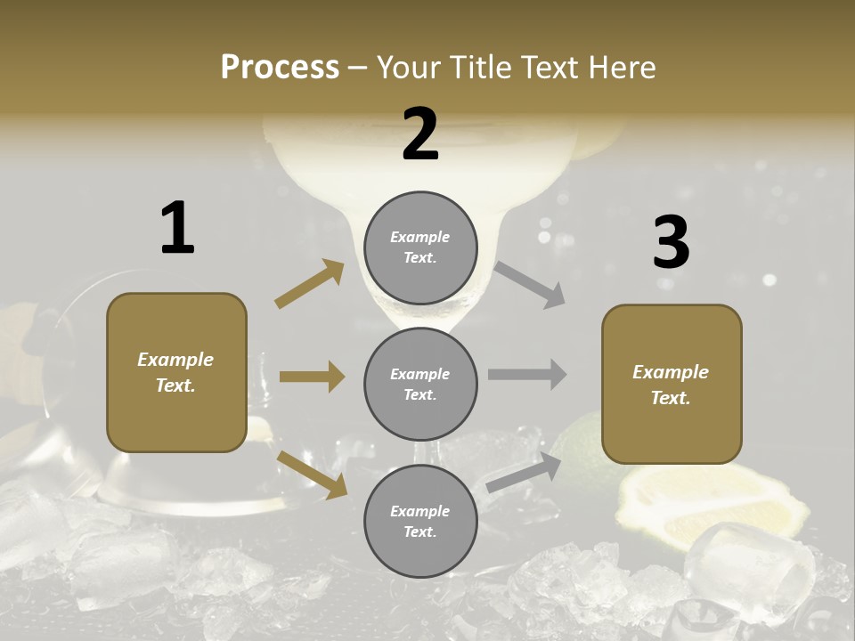 Lemon Withe Salt PowerPoint Template