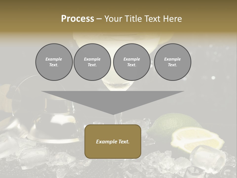Lemon Withe Salt PowerPoint Template