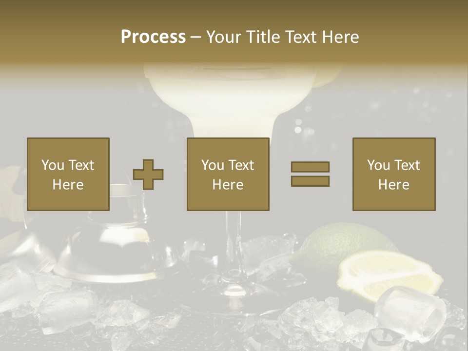 Lemon Withe Salt PowerPoint Template