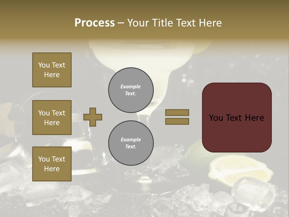 Lemon Withe Salt PowerPoint Template