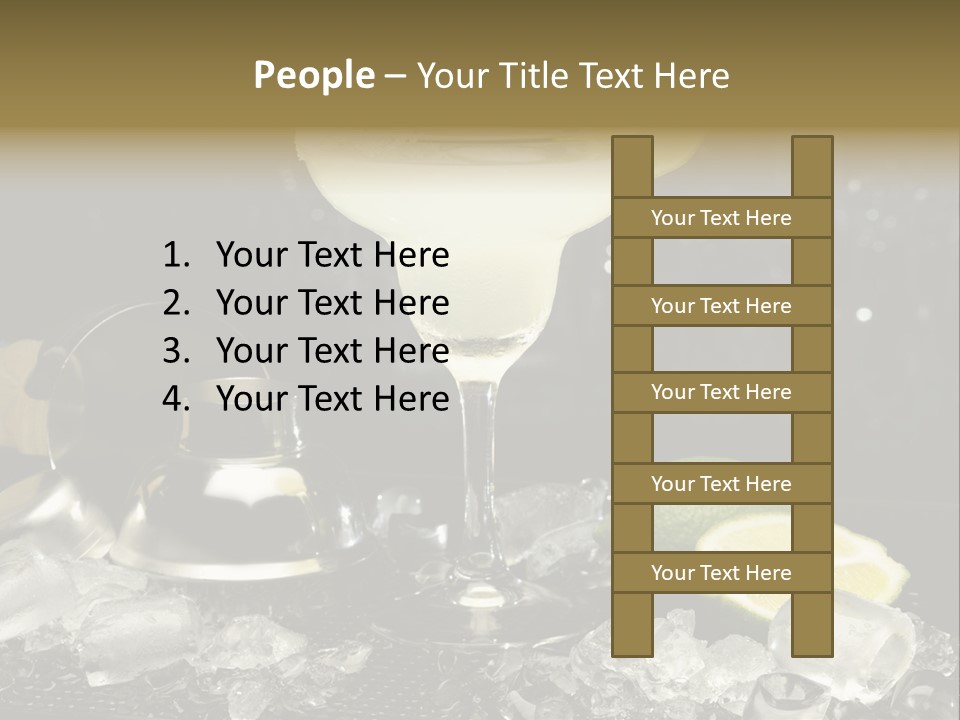 Lemon Withe Salt PowerPoint Template