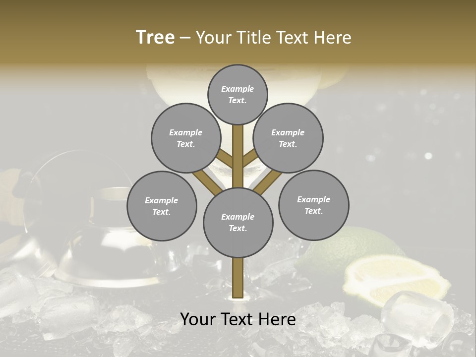 Lemon Withe Salt PowerPoint Template