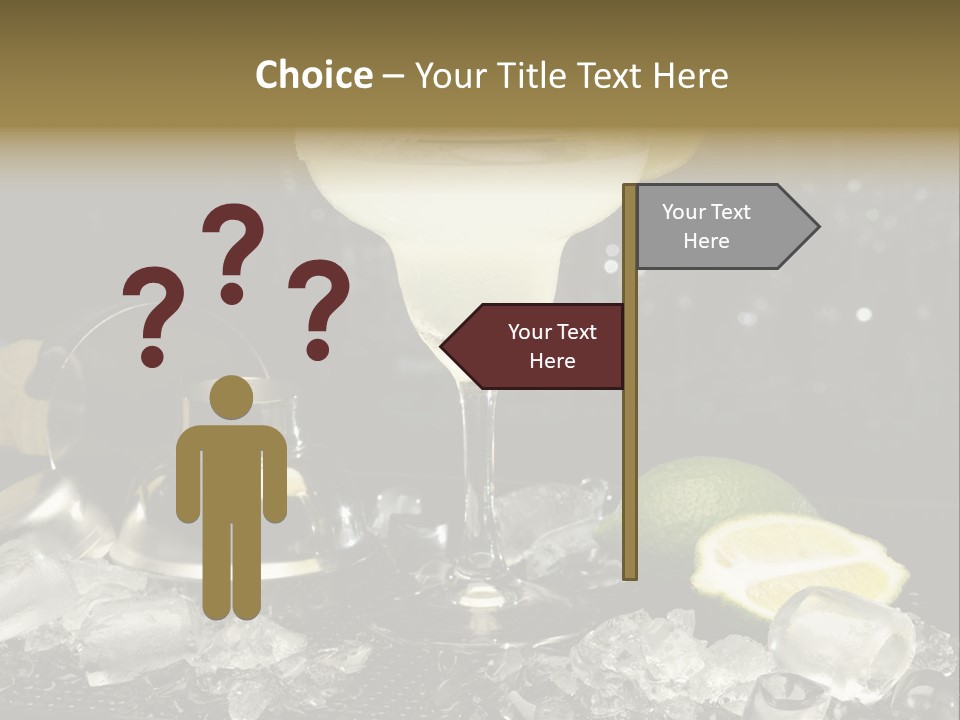 Lemon Withe Salt PowerPoint Template