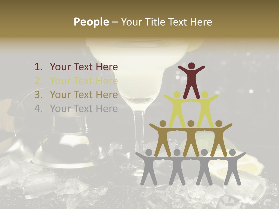 Lemon Withe Salt PowerPoint Template