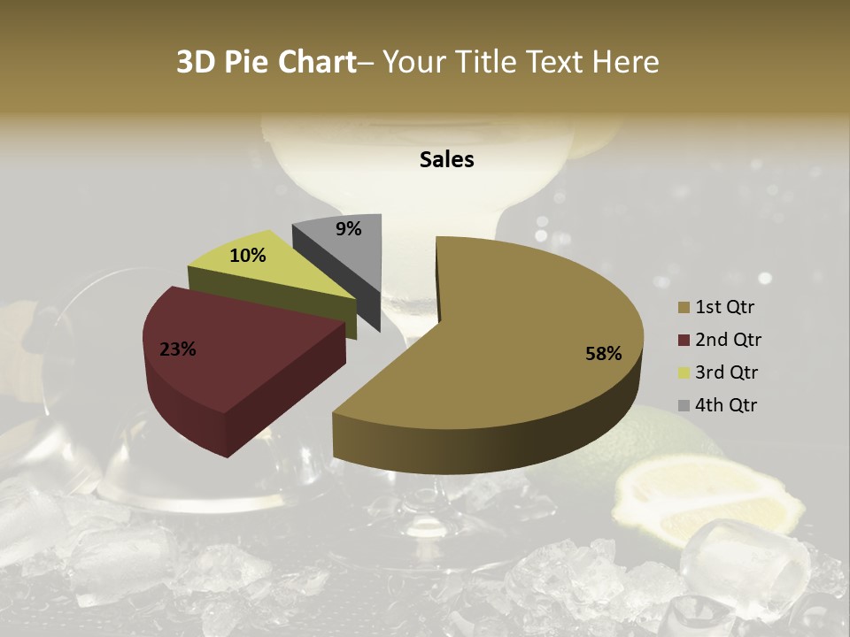 Lemon Withe Salt PowerPoint Template