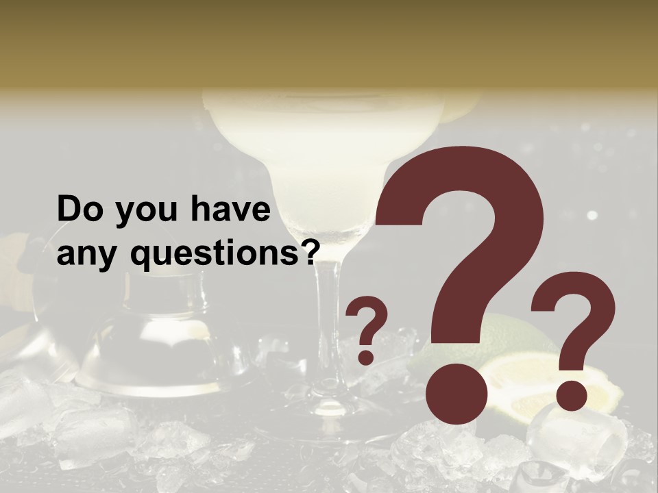 Lemon Withe Salt PowerPoint Template