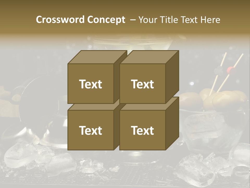 Dry Cup Lemon PowerPoint Template