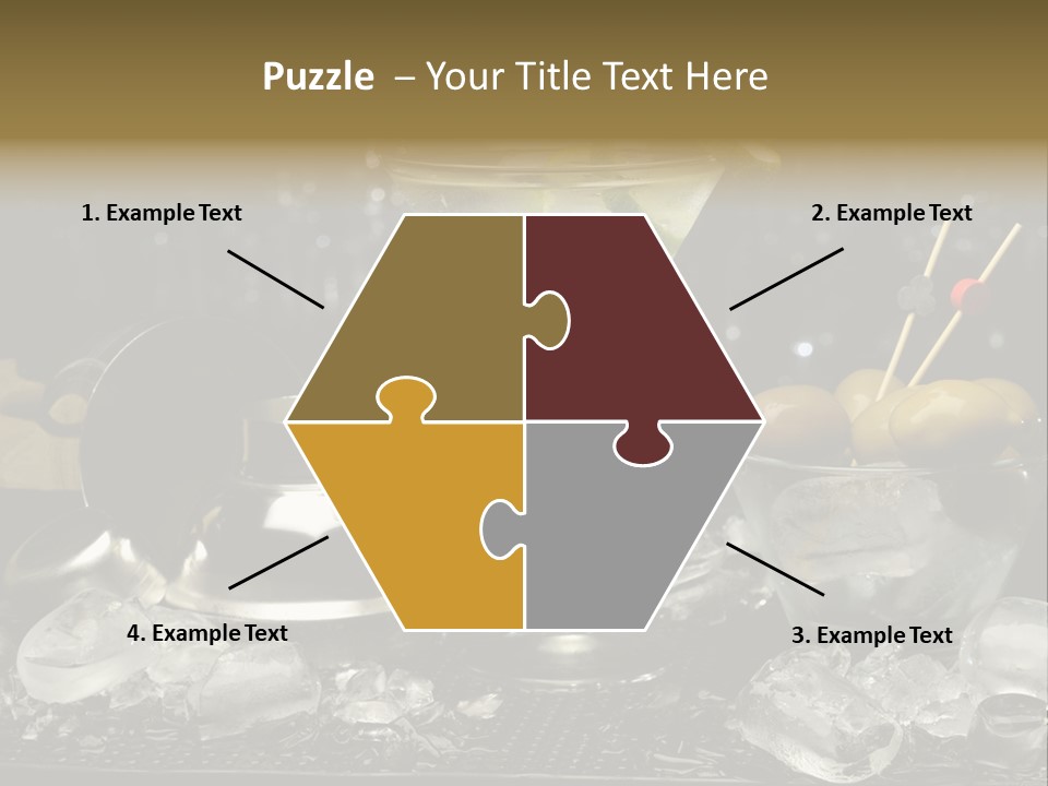 Dry Cup Lemon PowerPoint Template