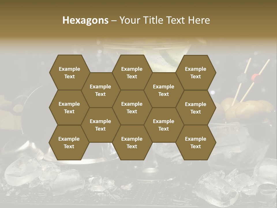 Dry Cup Lemon PowerPoint Template