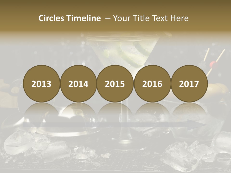 Dry Cup Lemon PowerPoint Template