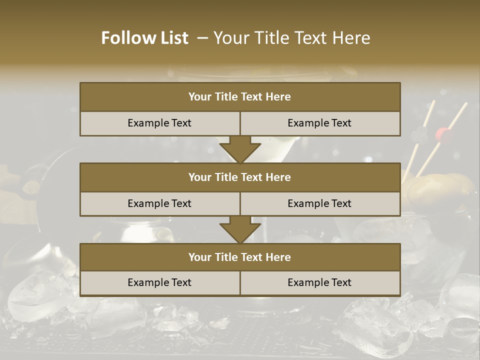 Dry Cup Lemon PowerPoint Template
