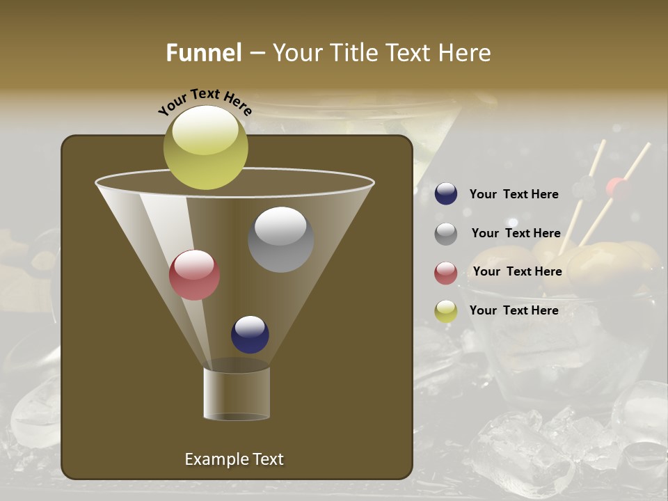 Dry Cup Lemon PowerPoint Template