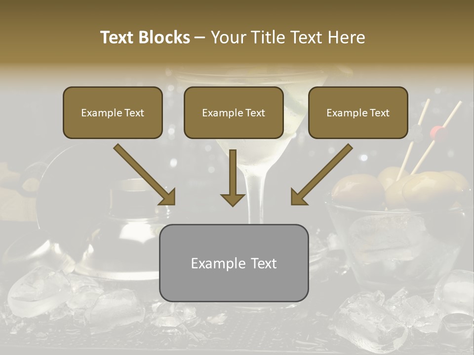 Dry Cup Lemon PowerPoint Template
