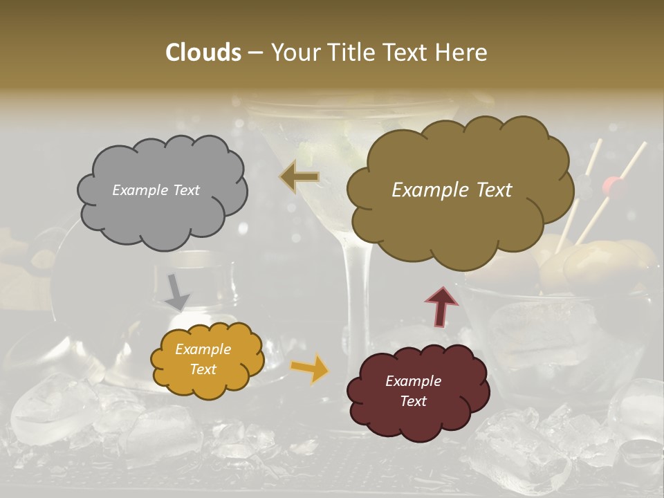Dry Cup Lemon PowerPoint Template