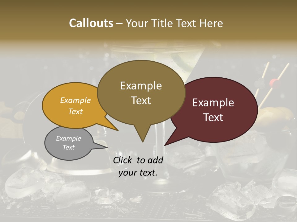 Dry Cup Lemon PowerPoint Template