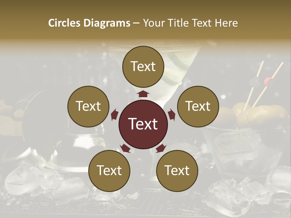 Dry Cup Lemon PowerPoint Template