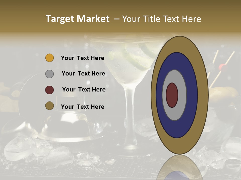 Dry Cup Lemon PowerPoint Template