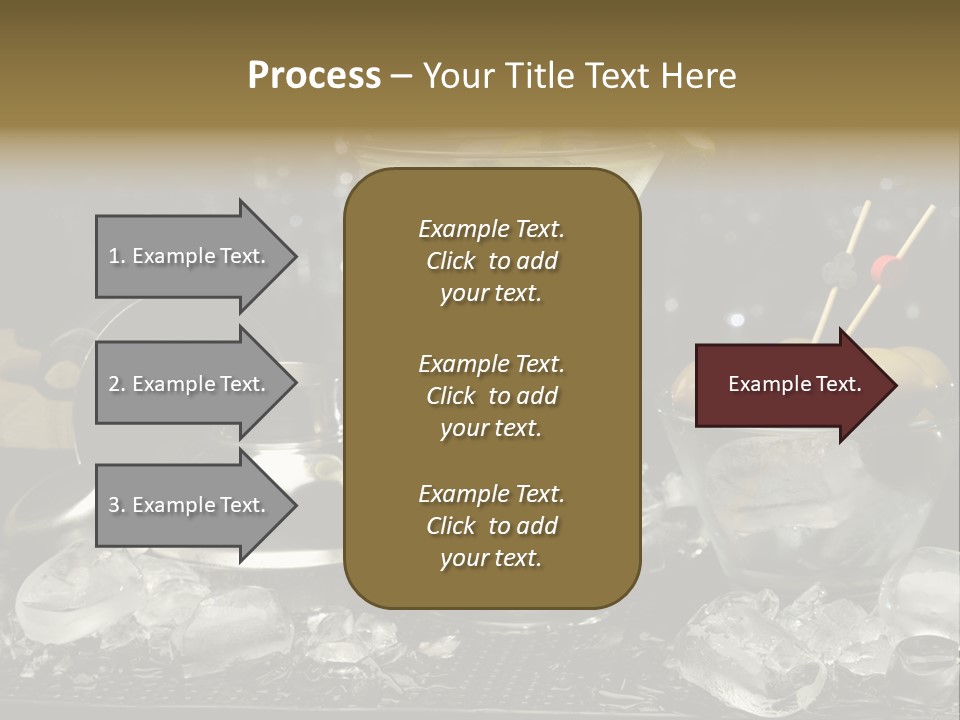 Dry Cup Lemon PowerPoint Template