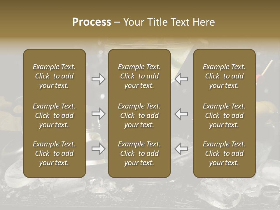 Dry Cup Lemon PowerPoint Template