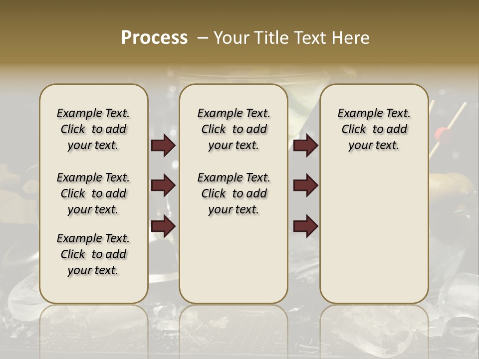 Dry Cup Lemon PowerPoint Template
